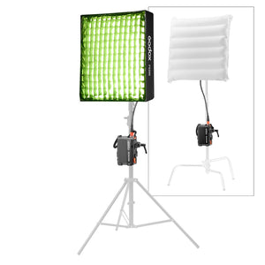 Godox KNOWLED F200R Flexible RGB LED Light with FA200 Air Softbox