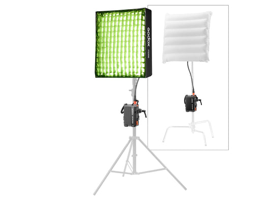 Godox KNOWLED F200R Flexible RGB LED Light with FA200 Air Softbox