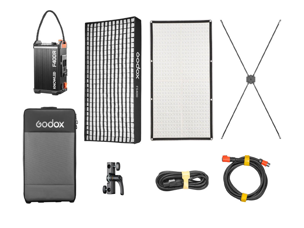 Godox F400R Kit 1 - Knowled Flexible RGB LED Light 60x120cm