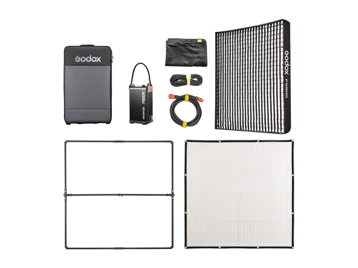 Godox F800R Kit 1 - Knowled Flexible RGB LED Light 120x120cm