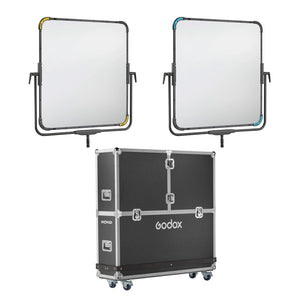 Godox LiteFlow100 100x100cm Cine Light Reflector Kit with Hard Case