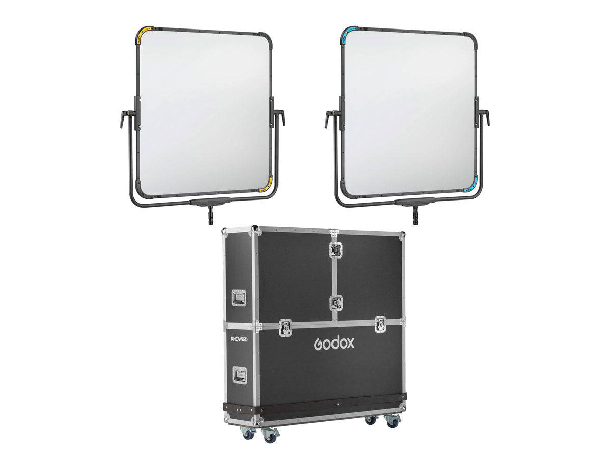Godox LiteFlow100 100x100cm Cine Light Reflector Kit with Hard Case