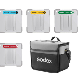 Godox LiteFlow15 15x15cm Cine Light Reflector Panel Kit