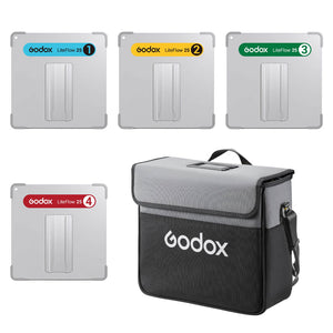 Godox LiteFlow25 25x25cm Cine Light Reflector Panel Kit
