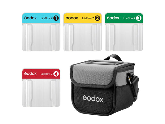 Godox LiteFlow7 7x7cm Cine Light Reflector Panel Kit