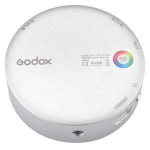 Godox R1 Round RGB Lightweight LED Light