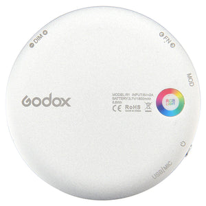 Godox R1 Round RGB Lightweight LED Light