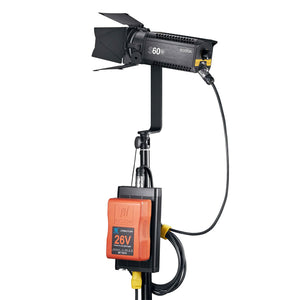 Godox S60Bi 60W 2800-6500K Focusable Dimmable LED Video Light