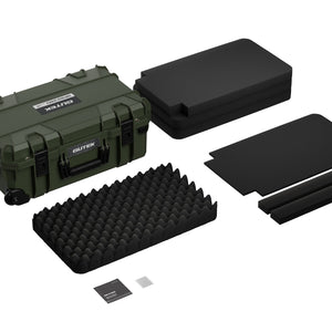 Gutek Tortoise Series T-300 Protector Case (Olive Drab Green)