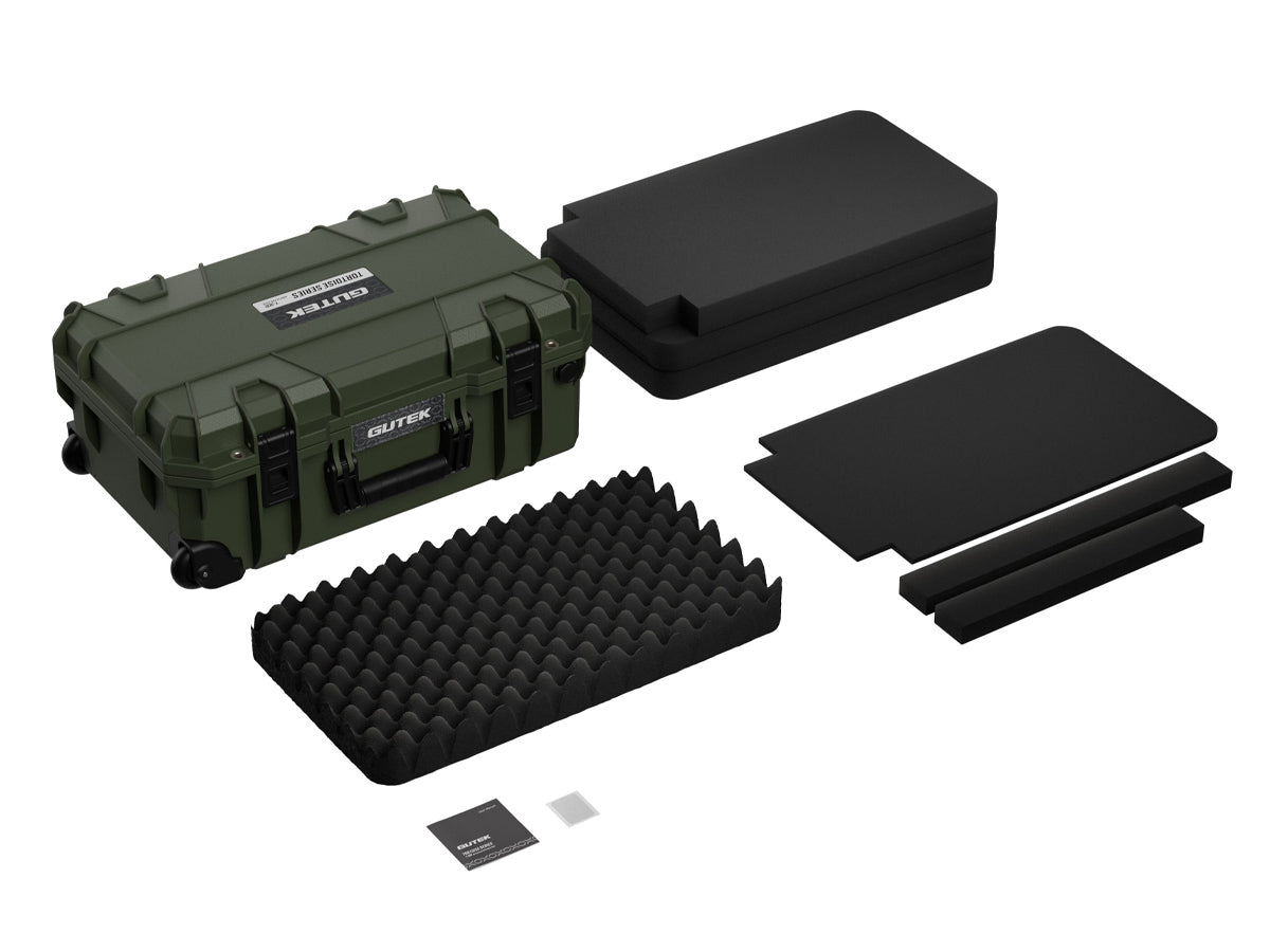 Gutek Tortoise Series T-300 Protector Case (Olive Drab Green)