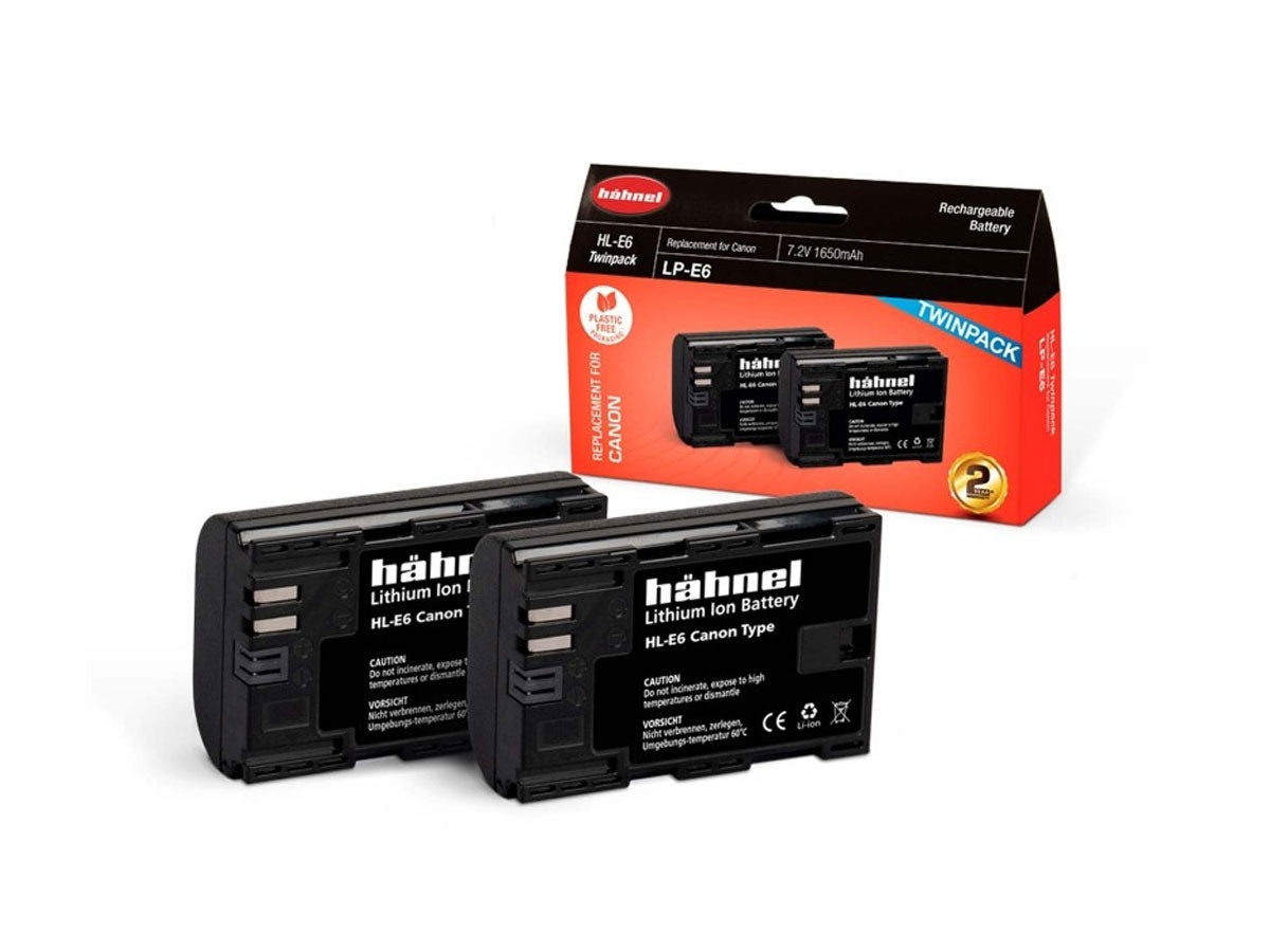 Hahnel Canon HL-E6 Twin Pack