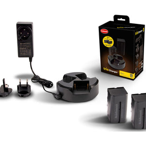 Hahnel Trio Charger Kit (Includes 2 x Hahnel Sony type HL-781 Batteries)