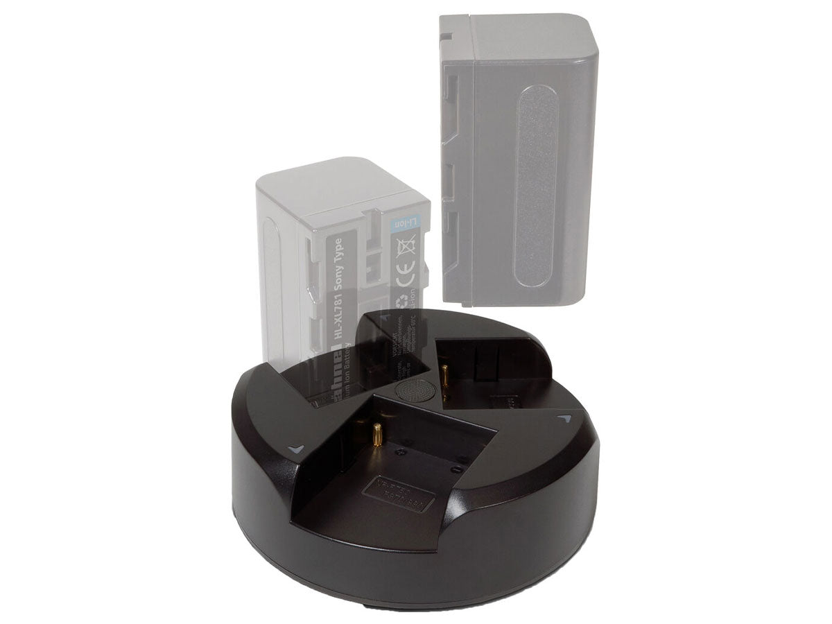 Hahnel Trio Charger Kit (Includes 2 x Hahnel Sony type HL-781 Batteries)