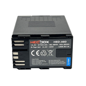 Hedbox HED-A60 Li-Ion Battery  6700mAh for CANON BP-A
