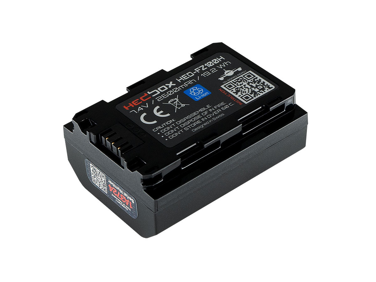 Hedbox FZ100H Li-Ion Battery Pack 19.3Wh 2600mAh (for Sony)