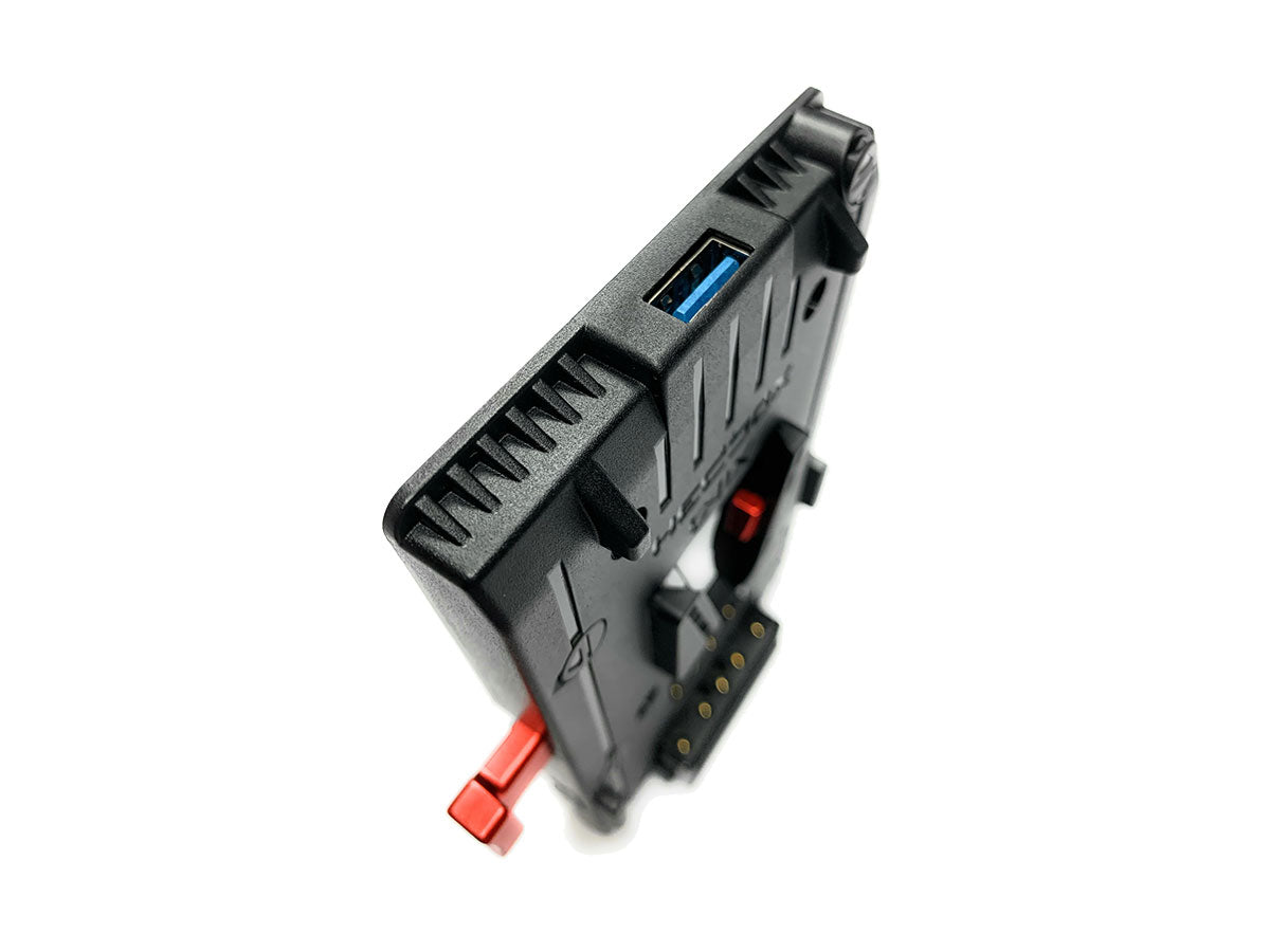 Hedbox UNIX-0BL V-Mount Power Plate (50cm Breakaway OBL)