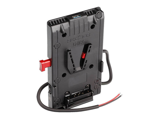 Hedbox UNIX-12V V-Mount Power Plate (Breakaway Cable Fly End)