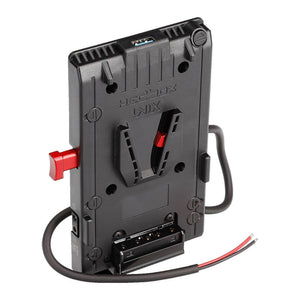 Hedbox UNIX-7V2 V-Mount Power Plate (Breakaway Cable Fly End)