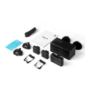 Hollyland LARK 150 Duo - 2-Person Wireless Microphone System (Black)