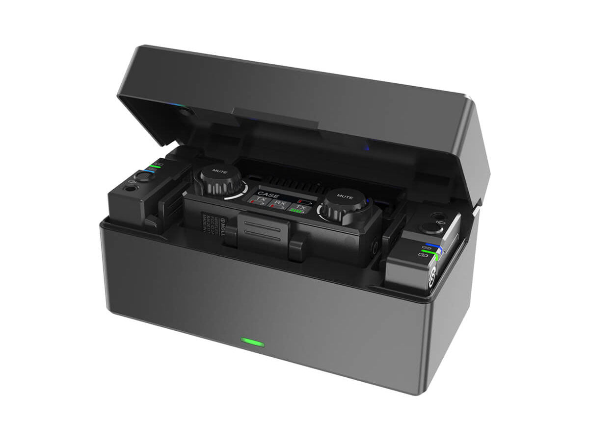 Hollyland LARK 150 Duo - 2-Person Wireless Microphone System (Black)