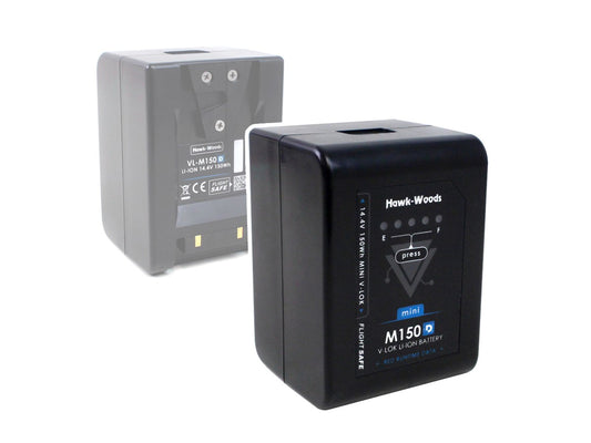 Hawk-Woods 14.4V 150Wh mini V-Lok Data Lithium-Ion Battery - self resetting