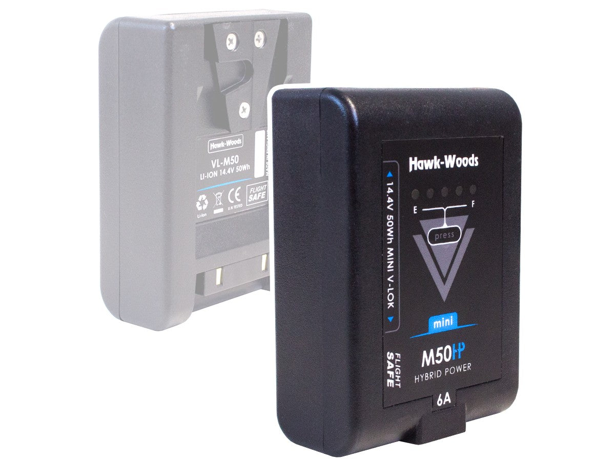 Hawk-Woods 14.4V 50Wh mini V-Lok Lithium-Ion Battery