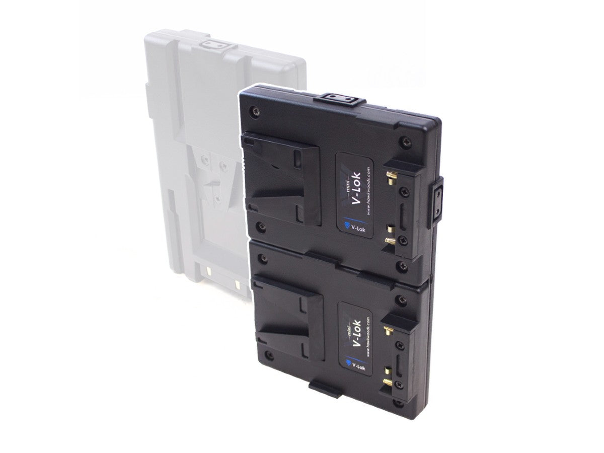 Hawk-Woods V-Lok mini hot-swap plate - 2x d-tap