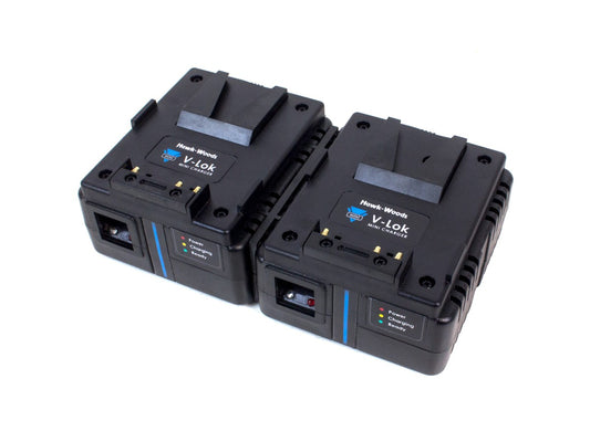 Hawk-Woods Mini-VL 2-way charger - simultaneous