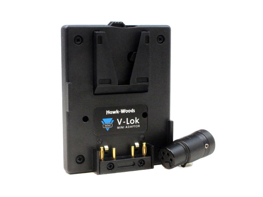 Hawk-Woods V-Lok mini Canon C300 mk3, C500 mk2 camera mount - 1x d-tap