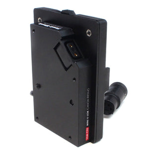 Hawk-Woods V-Lok mini Canon C300 mk3, C500 mk2 camera mount - 1x d-tap