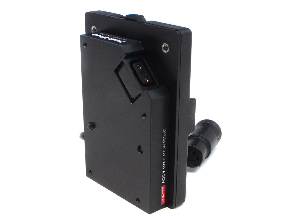 Hawk-Woods V-Lok mini Canon C300 mk3, C500 mk2 camera mount - 1x d-tap