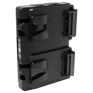 IDX A-Vmicro2 Dual V-Mount Hot-Swap Plate for Imicro Batteries