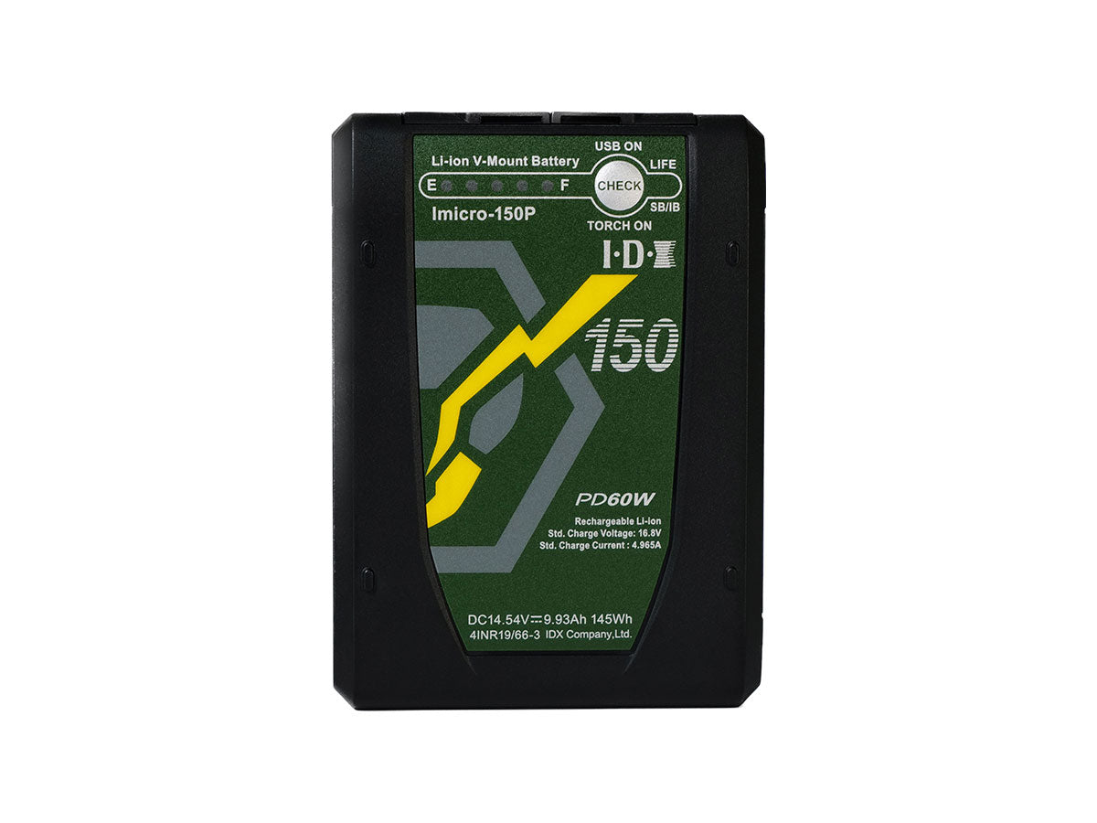 IDX IMICRO-150P Mini V-Mount Battery