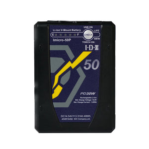 IDX IMICRO-50P Mini V-Mount Battery