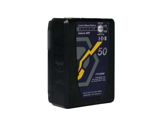 IDX IMICRO-50P Mini V-Mount Battery