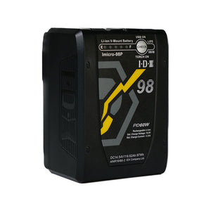 IDX IMICRO-98P Mini V-Mount Battery