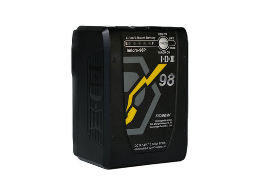IDX IMICRO-98P Mini V-Mount Battery