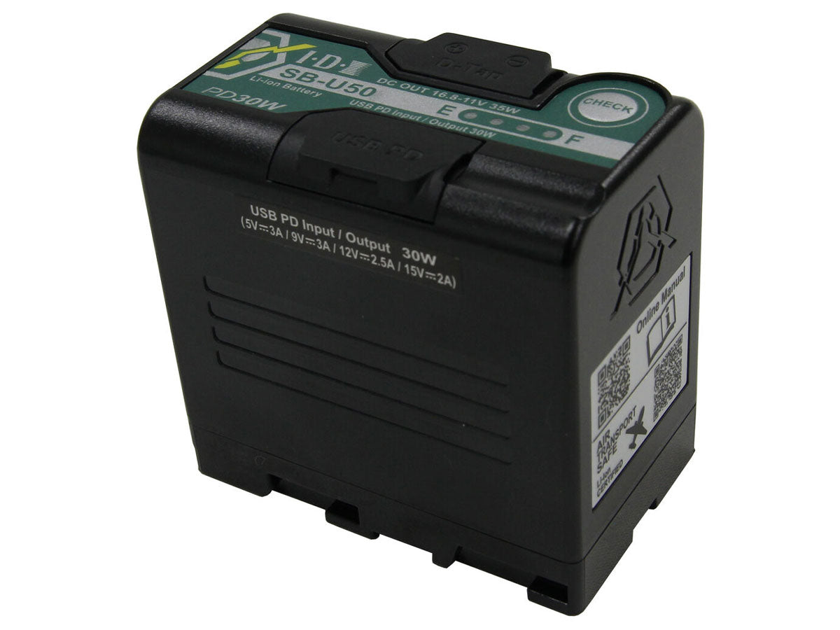 IDX 14.4V 48Wh BPU Type Battery with 1 x D Tap + USB PD