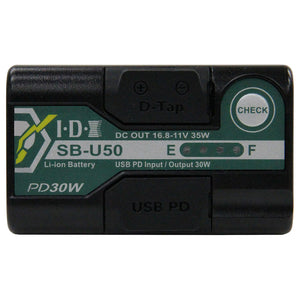 IDX 14.4V 48Wh BPU Type Battery with 1 x D Tap + USB PD