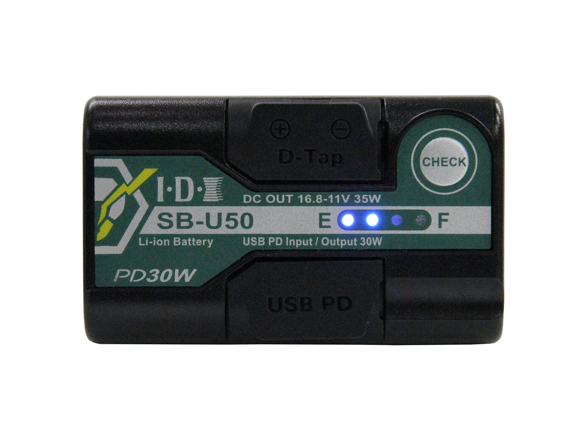 IDX 14.4V 48Wh BPU Type Battery with 1 x D Tap + USB PD