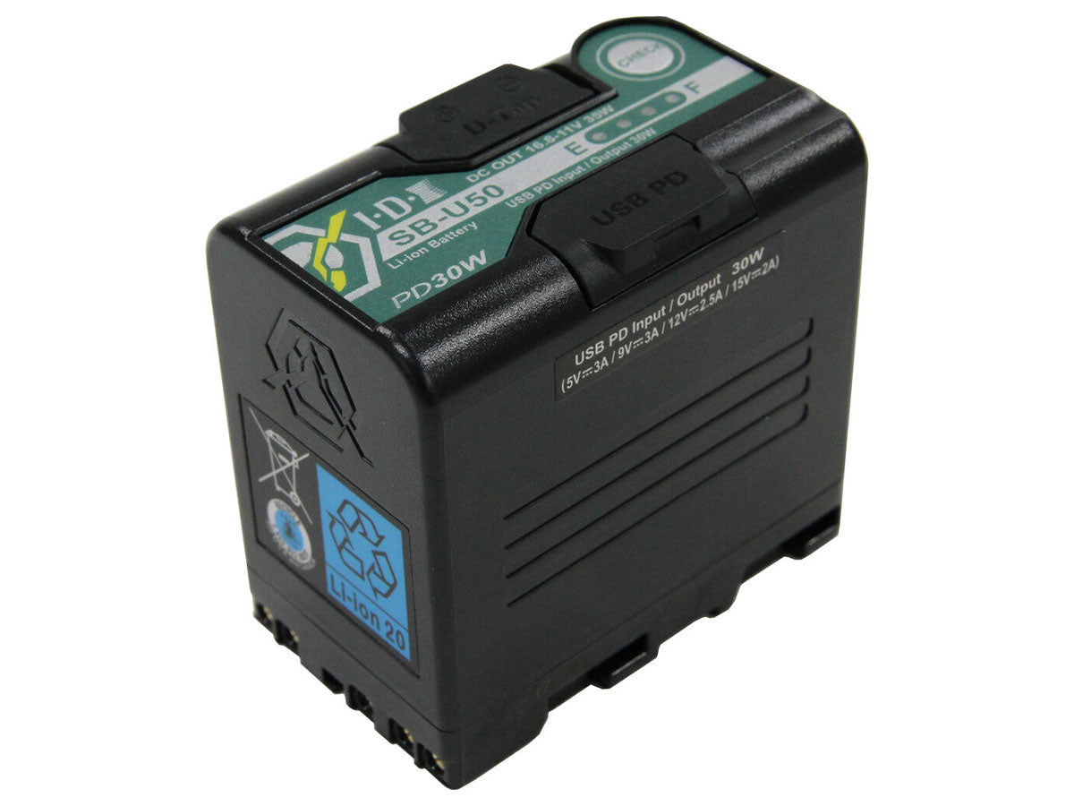 IDX 14.4V 48Wh BPU Type Battery with 1 x D Tap + USB PD