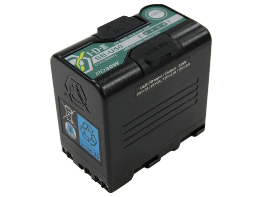 IDX 14.4V 48Wh BPU Type Battery with 1 x D Tap + USB PD