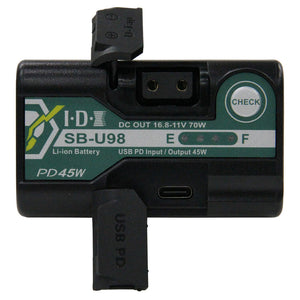 IDX 14.4V 96Wh BPU Type Battery with 1 x D Tap + USB PD