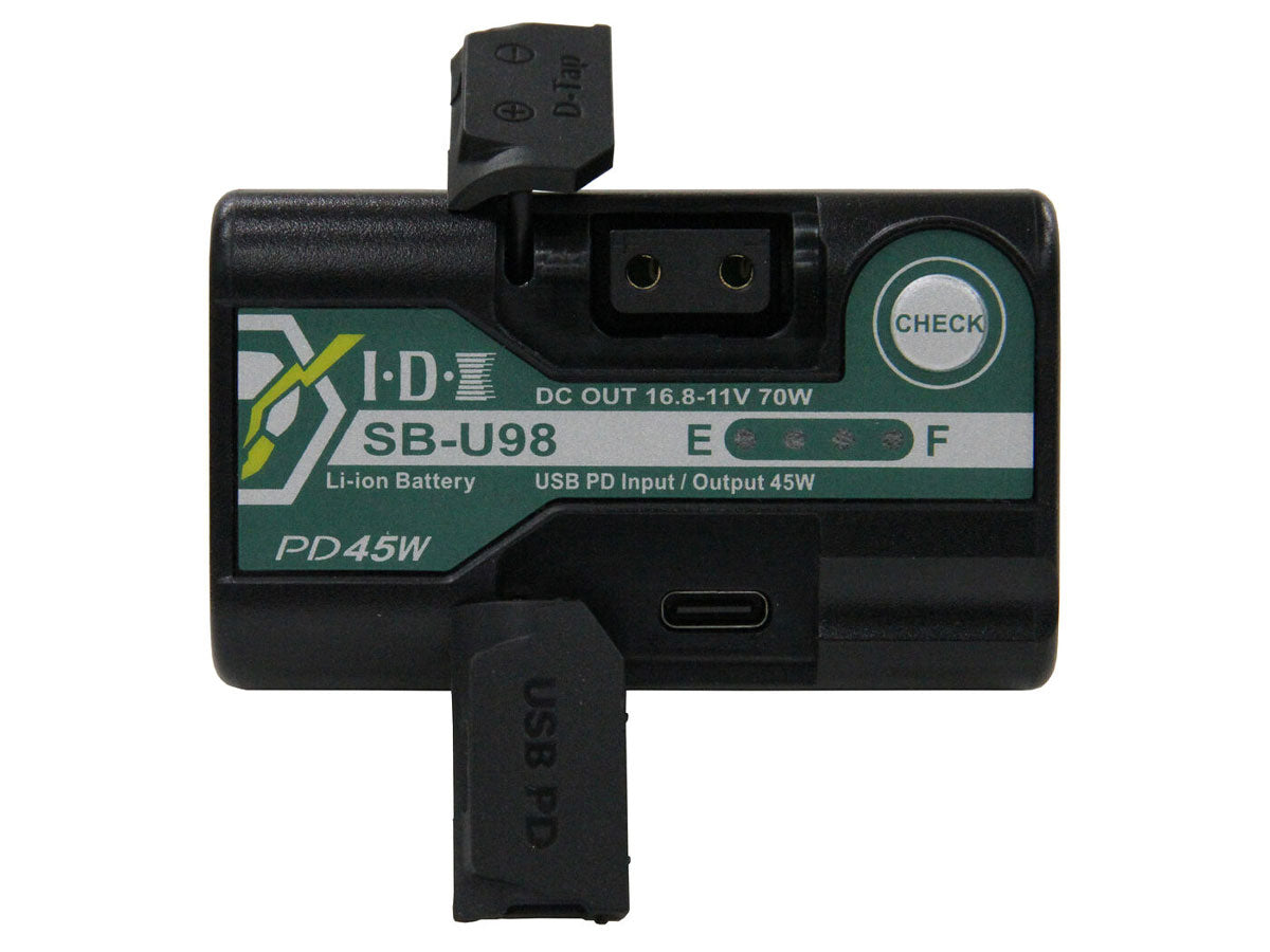 IDX 14.4V 96Wh BPU Type Battery with 1 x D Tap + USB PD