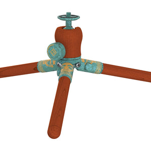 iFootage Scented Rose Wood Timberpod Anniversary Edition Mini Tripod (Oxidized Bronze)