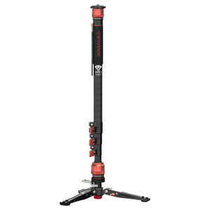 iFootage Cobra 3 C180F-P Carbon Fiber Flip Lock Pedal Monopod