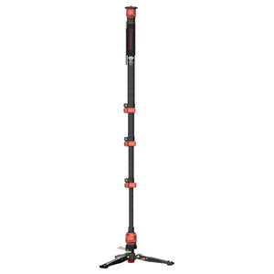 iFootage Cobra 3 C180F-P Carbon Fiber Flip Lock Pedal Monopod