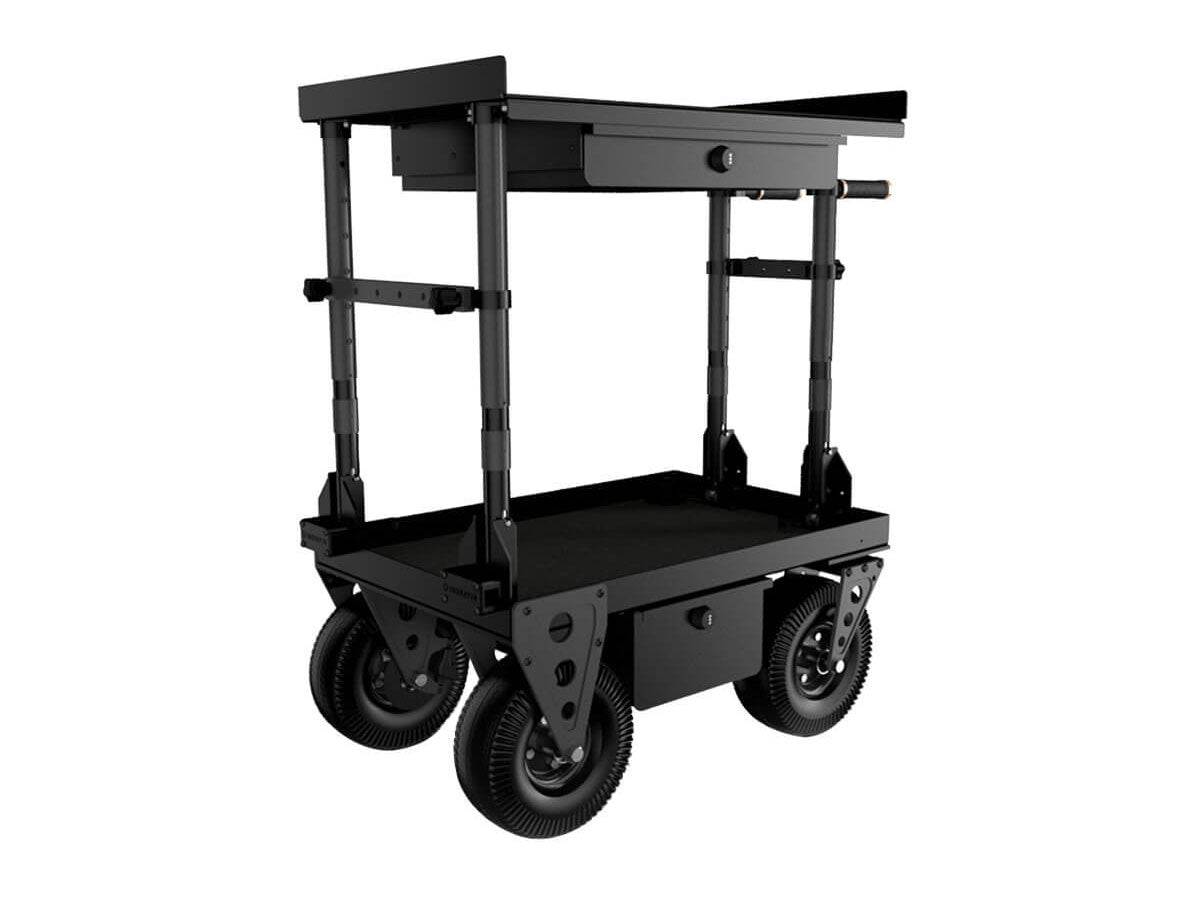 Inovativ 36" Computer Workstation Cart - With Hydraulic Brake