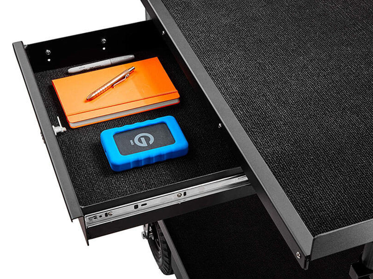 Inovativ 36" Computer Workstation Cart - With Hydraulic Brake