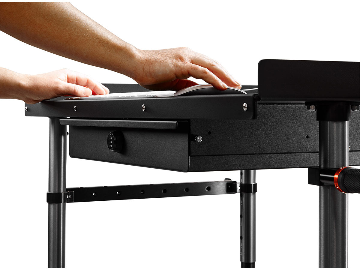 Inovativ 48" Computer Workstation Cart - With Hydraulic Brake
